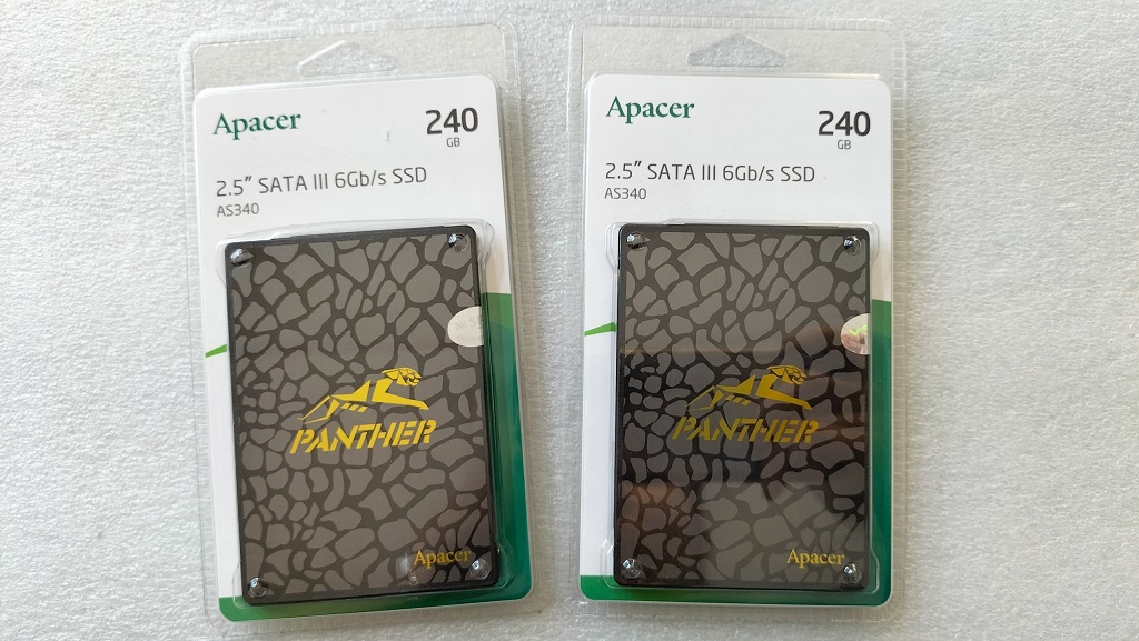 Ổ cứng SSD APACER AS340 240GB 2.5” SATA III