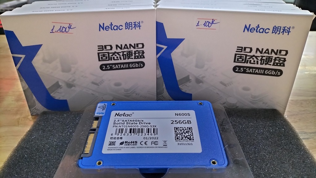 SSD Netac 256GB