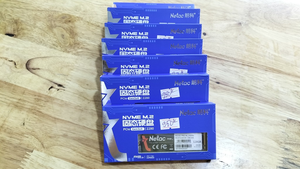 SSD Netac M2 NVME 2280 - 128GB